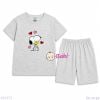  Bộ Thun Cotton Quần Lửng Bé Gái Mặc Hè (30-56kg) 