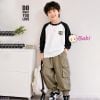  Áo Tay Dài Raplang Bé Trai, Gái Teen Cozy Season (30-65kg) 