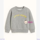  Áo Thun Tay Dài Form Rộng Little Legend Cho Bé  (17kg-75kg) 