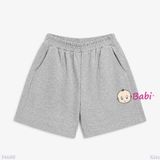  M2 Quần Short Thun Cotton Phối Túi Bé Gái (26-60kg) 