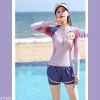  Bộ Bơi Tay Dài Quần Ngắn Cho Nữ (40-57kg) 