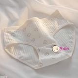  H5 Quần Lót Cotton Set 5c Cho Mẹ Và Bé Gái (35-52kg) 