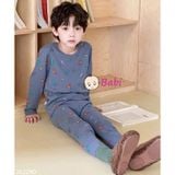  Bộ Tay Dài Quần Dài Bé Trai Họa Tiết Đẹp (20-40kg) 