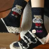  Set 5 Tất Gấu Cổ Cao Xinh Xắn (Trên 6 tuổi) 