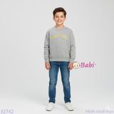  Áo Thun Tay Dài Form Rộng Happy Vibes Cho Bé  (17kg-75kg) 