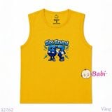  Áo Ba Lỗ Bé Trai Cotton Mát Mẻ Hè Số 67 (27–65kg) 