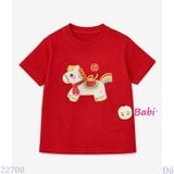  Áo Thun Tay Ngắn Hình Ngựa M1 (26-75kg) 