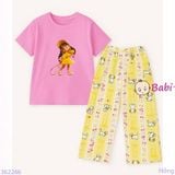  Bộ Tay Ngắn Quần Suông Dài Bé Gái Tennis (20-72kg) 