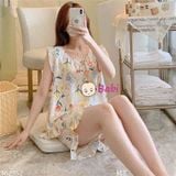  Bộ Tole Lanh Mùa Hè Mặc Mát Mẹ Bé (fz 45-57kg) 