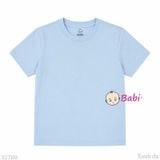  Áo Thun Tay Ngắn CVC Cotton Màu Trơn (26-75kg) 