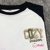  Áo Tay Dài Raplang Bé Trai, Gái Teen Cozy Season (30-65kg) 