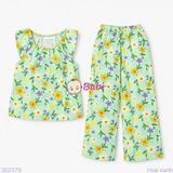 M1 Bộ Tole Lanh Quần Dài Mẹ Bé Gái (40-65kg) 