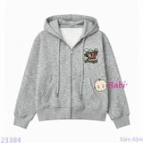  Áo Khoác Bé Gái Bé Trai MONKEY (17kg-75kg) 