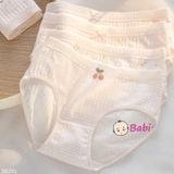  H5 Quần Lót Cotton Set 5c Cho Mẹ Và Bé Gái (35-52kg) 