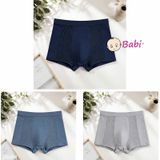  Quần Lót Sịp Đùi Nam Lạnh Phối Lưới Hông ( 50-70kg ) 