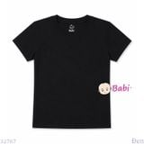  Áo Thun Trơn Baby Tee Mẹ Và Bé (30-68Kg) 