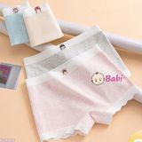  Combo 4 Chip Đùi Cotton Cho Bé Gái (30-45kg) 