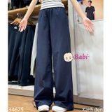  Quần Suông Dài Gió Dù Cho Trẻ Em Màu Trơn Sành Điệu (45-62kg) 