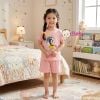 Bộ Thun Mát Bé Gái Hoa Tím Mùa Hè Size 20-55kg