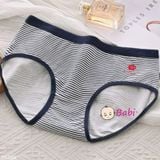  H12 Quần Lót Cotton Set 5c Cho Mẹ Và Bé Gái (35-50kg) 