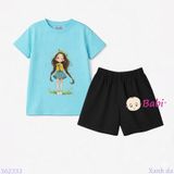  Bộ Đùi Bé Gái Bé Cầm Hoa (40-45kg) 