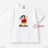  M6 Áo Thun Cotton Bé Trai Hình ShinChan (23-62kg) 