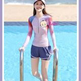  Bộ Bơi Tay Dài Quần Ngắn Cho Nữ (40-57kg) 