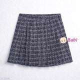  V1 Chân Váy Xếp Li Túi Hộp (23-55kg) 