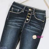  Quần Jean Skinny Dài Cho Bé Gái Sành Điệu Size Đại (5 - 9 tuổi) 