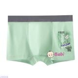  Set 4 Chip Đùi Cotton Trơn Bé Trai (27-55kg) 