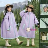  Áo Mưa Cao Cấp Phối Màu Dễ Thương (110-165cm) 
