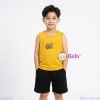  Bộ Thun Sát Nách Bé Trai In Chữ Alo (27 -65kg) 