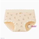  Set 4 Quần Chip Cotton Hoa Xinh Xắn Cho Mẹ (40-55kg) 