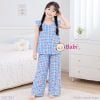 M3 Bộ Tole Lanh Quần Dài Mẹ Bé Gái (40-65kg)