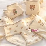  H8 Quần Lót Cotton Set 5c Cho Mẹ Và Bé Gái (40-55kg) 