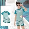  Bộ Bơi Bé Trai Tay ngắn Quần Ngắn Chữ Summer (23-47kg ) 