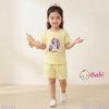  Bộ Bé Gái Tay Ngắn Quần Đùi Hình P.o.n.y (20-55kg) 