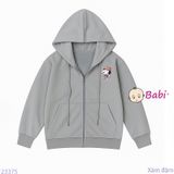  Áo Khoác Da Cá Trẻ Em Hình Cún Đội Nón (20kg - 65kg) 