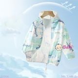  Áo Khoác Chống Nắng Cao Cấp Bé Trai Bé Gái M2 (23-56kg) 