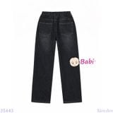  Quần Jeans Dài Bé Gái Màu Trơn M13 (26-45kg) 