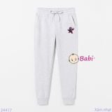  Quần Jogger Trẻ Em Hình STITCH Áo Đỏ (23kg - 65kg) 