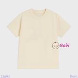  Áo Thun Gia Đình Màu Trơn Đơn Giản (26-72kg) 