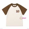  H1 Áo Thun Raplang Tay Ngắn HAPPY DAY (26-65kg) 