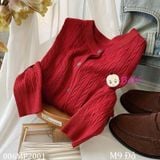  ÁO CARDIGAN LEN THÊU NGỰA 