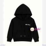  Áo Hoodie Thun Cotton Dày Dặn Mini Boss (17kg-75kg) 