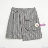  V1 Chân Váy Xếp Li Túi Hộp (23-55kg) 