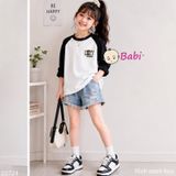  Áo Tay Dài Raplang Bé Trai, Gái Teen Cozy Season (30-65kg) 