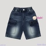  Quần Jeans Lửng Túi Hộp Bé Trai 851 (20-35kg) 