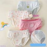  Set 4 Chip Cotton Tam Giác Cho Bé Gái (26-35kg) 