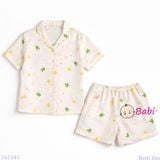  Bộ Pijama Tay Ngắn Quần Đùi NHiều Họa Tiết M1 (25-58kg) 